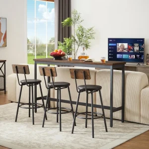 Bars Table With Stools