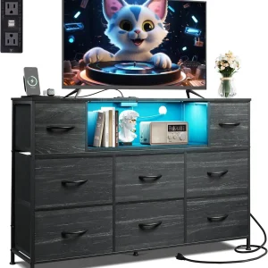 TV Stand  w/ Charging Station