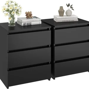 3 Drawer Nightstands