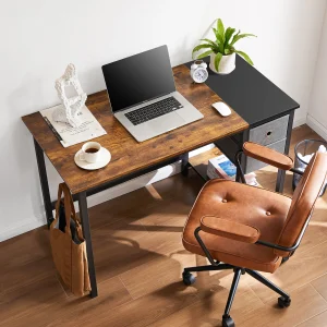 55 Inch Computer Desk With Drawers